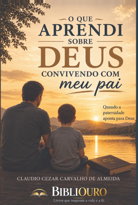 Capa original do livro O que aprendi sobre Deus convivendo com meu pai